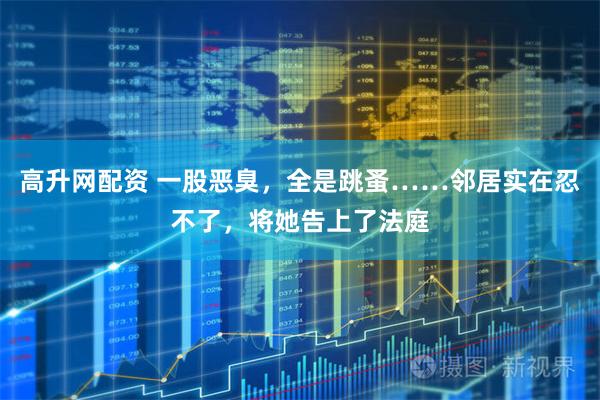 高升网配资 一股恶臭,全是跳蚤……邻居实在忍不了,将她告上了法庭